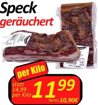 Wurstico Speck per kilo Angebot
