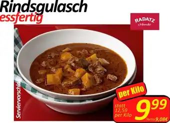 Wurstico Radatz Rindsgulasch per Kilo Angebot