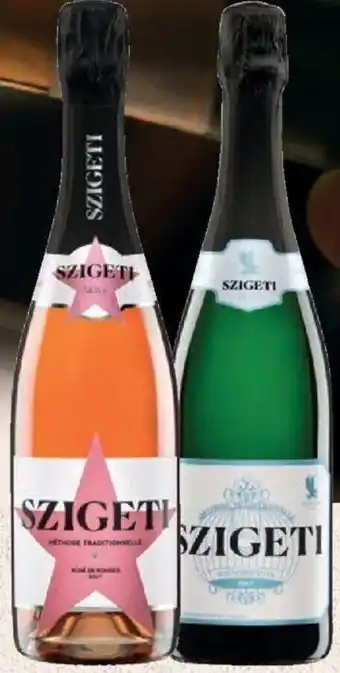 Szigeti Sekt Rosé de Rouges oder Sekt Welschriesling 0,75L
