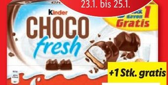 Lidl Kinder choco fresh Angebot