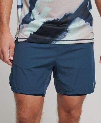 Superdry Run premium layered shorts Angebot