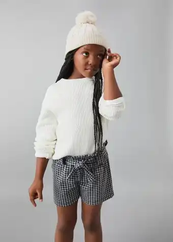 Mango Shorts mit vichy-karomuster Angebot