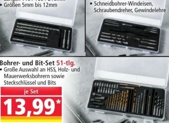 Norma Bohrer-set Angebot