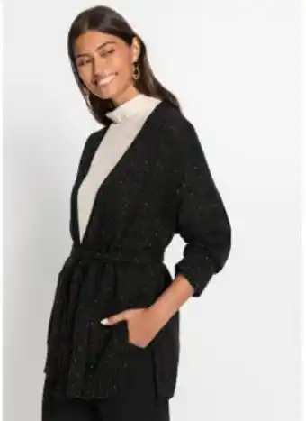 Bonprix Strickjacke mit glitzergarn Angebot