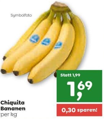 ADEG Chiquita Bananen per kg Angebot