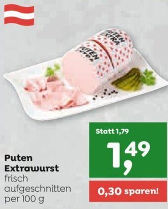 ADEG Puten Extrawurst 100 g Angebot