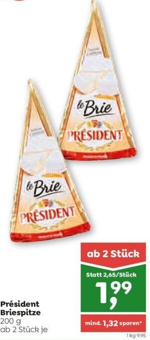 ADEG Président Briespitze 200 g Angebot