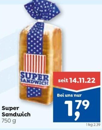 ADEG Super Sandwich 750 g Angebot