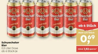 ADEG Schwechater Bier 0,5 Liter Angebot
