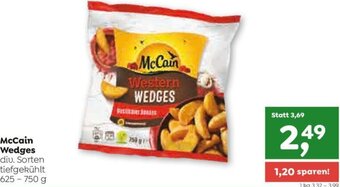 ADEG McCain Wedges 625-750 g Angebot