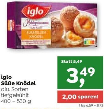 ADEG Iglo Süße Knödel 400g- 530 g Angebot