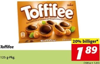 Nah&Frisch Toffifee 125 g Angebot