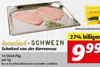 Nah&Frisch Schnitzel-von der Karreerose per kg Angebot