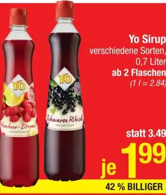 Maximarkt Yo Sirup 0,7 Liter Angebot