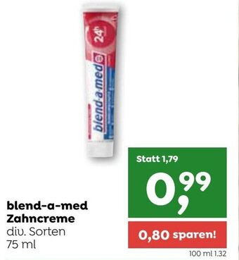 ADEG blend-a-med Zahncreme 75 ml Angebot