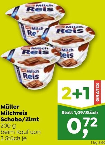 ADEG Müller Milchreis Schoko/Zimt 200 g Angebot