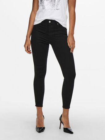Only Onloption life super ank skinny fit jeans mit high waist Angebot