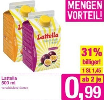 Sutterlüty Lattella 500 ml Angebot