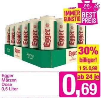Sutterlüty Egger Märzen Dose 0,5 Liter Angebot
