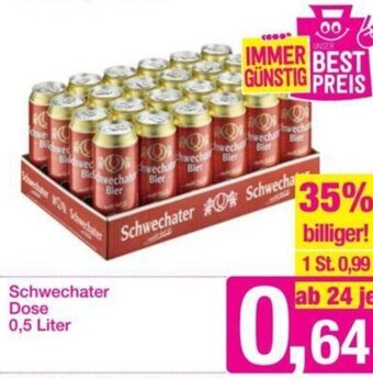 Sutterlüty Schwechater Dose 0,5 Liter Angebot