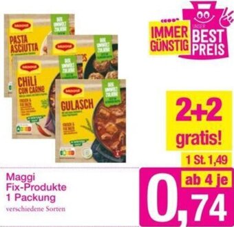 Sutterlüty Maggi Fix-Produkte 1 Packung Angebot