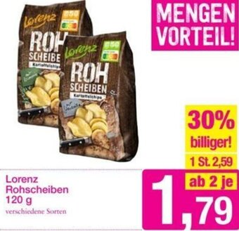 Sutterlüty Lorenz Rohscheiben 120 g Angebot