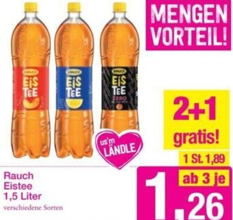 Sutterlüty Rauch Eistee 1,5 Liter Angebot