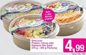 Sutterlüty SanLucar Protein, Circus oder Rainbow Mix Salat 270 g- 300 g Angebot