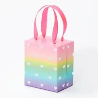 Claire's Small rainbow hearts gift box Angebot