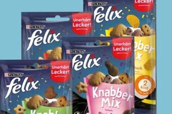 Eurospar Felix knabber mix katzensnacks Angebot