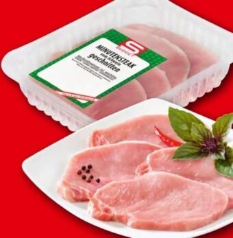 Interspar Schweine minutensteak Angebot