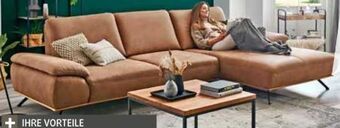 Polstermöbel Fischer Ecksofa leder Angebot