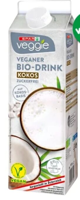 Interspar Veganer bio-drink kokos Angebot