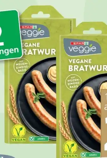 SPAR Gourmet Vegane bratwurst Angebot