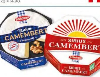 Unimarkt Sirius camembert Angebot