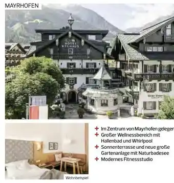 Billa Reisen Österreich-tirol-mayrhofen Angebot