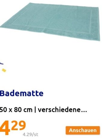 Action Badematte 50 x 80 cm Angebot