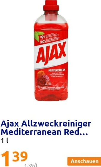 Action Ajax Allzweckreiniger Mediterranean Red 1L Angebot