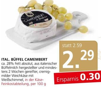 Spar Ital. Büffel Camembert 100g Angebot