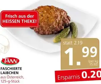 Spar Tann Faschierte Laibchen 125 g Angebot