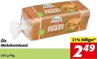 Nah&Frisch Ölz Mehrkorntoast 500g Angebot