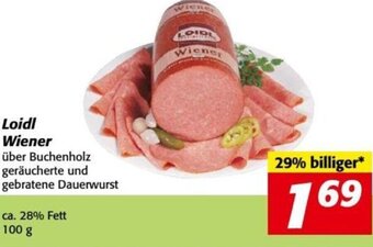 Nah&Frisch Loidl Wiener 100g Angebot