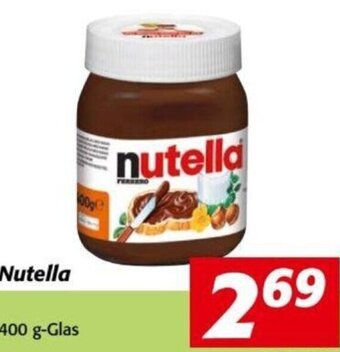 Nah&Frisch Nutella 400g Angebot