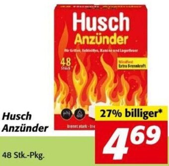 Nah&Frisch Husch Anzünder 48 Stk. Angebot