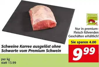Strasser Markt Schweine Karree Ausgelöst ohne Schwarte vom Premium Schwein per kg Angebot