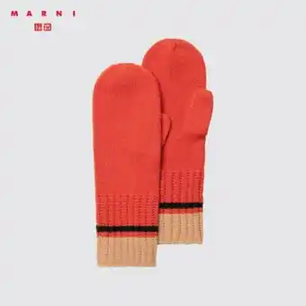 UNIQLO Marni popcorn knitted mittens Angebot
