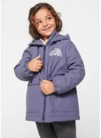Bonprix Mädchen wasserabweisende winterjacke mit teddyfutter Angebot