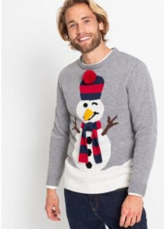 Bonprix Pullover mit weihnachtsmotiv Angebot