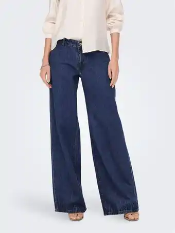Only Onlkane low waist wide leg jeans Angebot