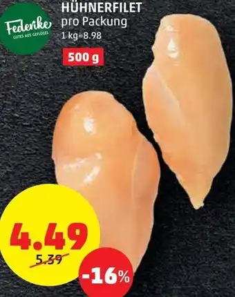 PENNY Hühnerfilet 500 g Angebot